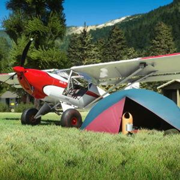 Plane Camping Adventures