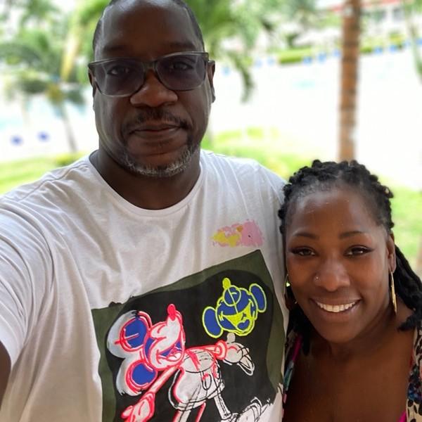 Enjoying the sun and sea in Jamaica