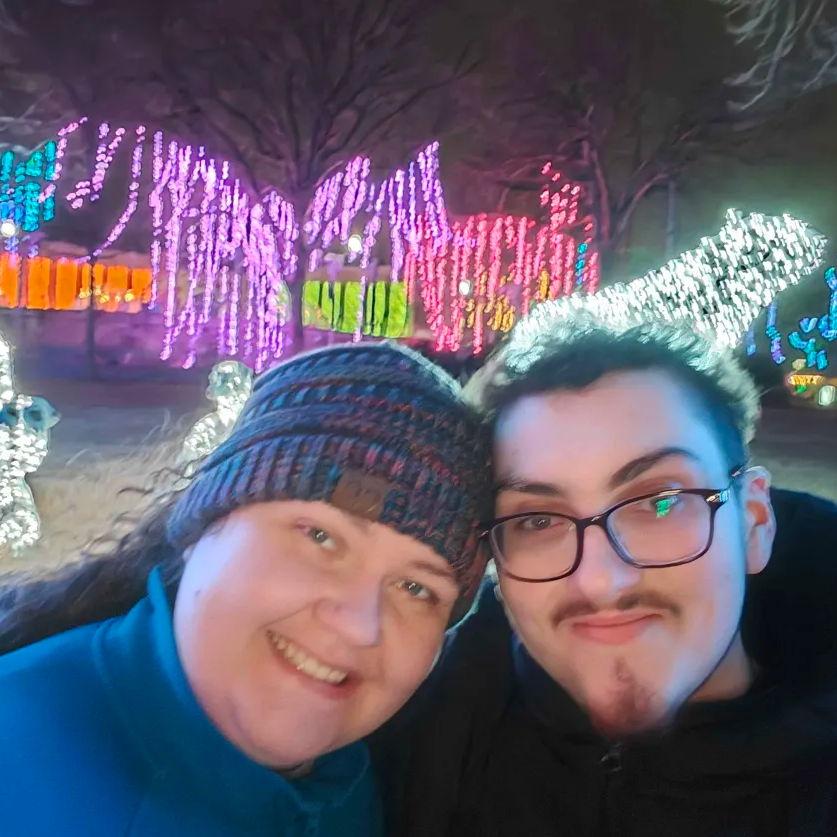 Philadelphia Zoo Light show