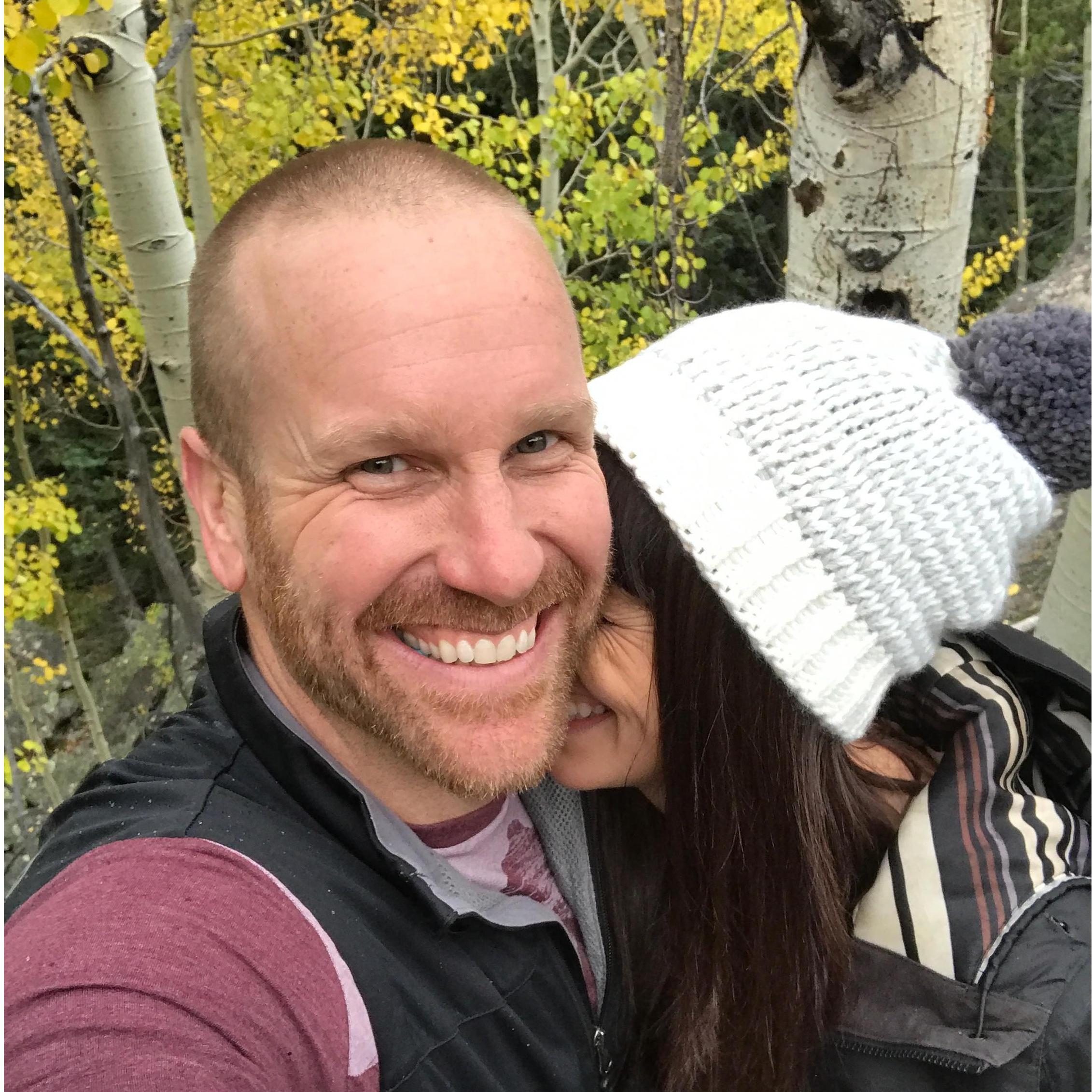 Our first weekend away together was in Aspen, always gorgeous to visit during fall