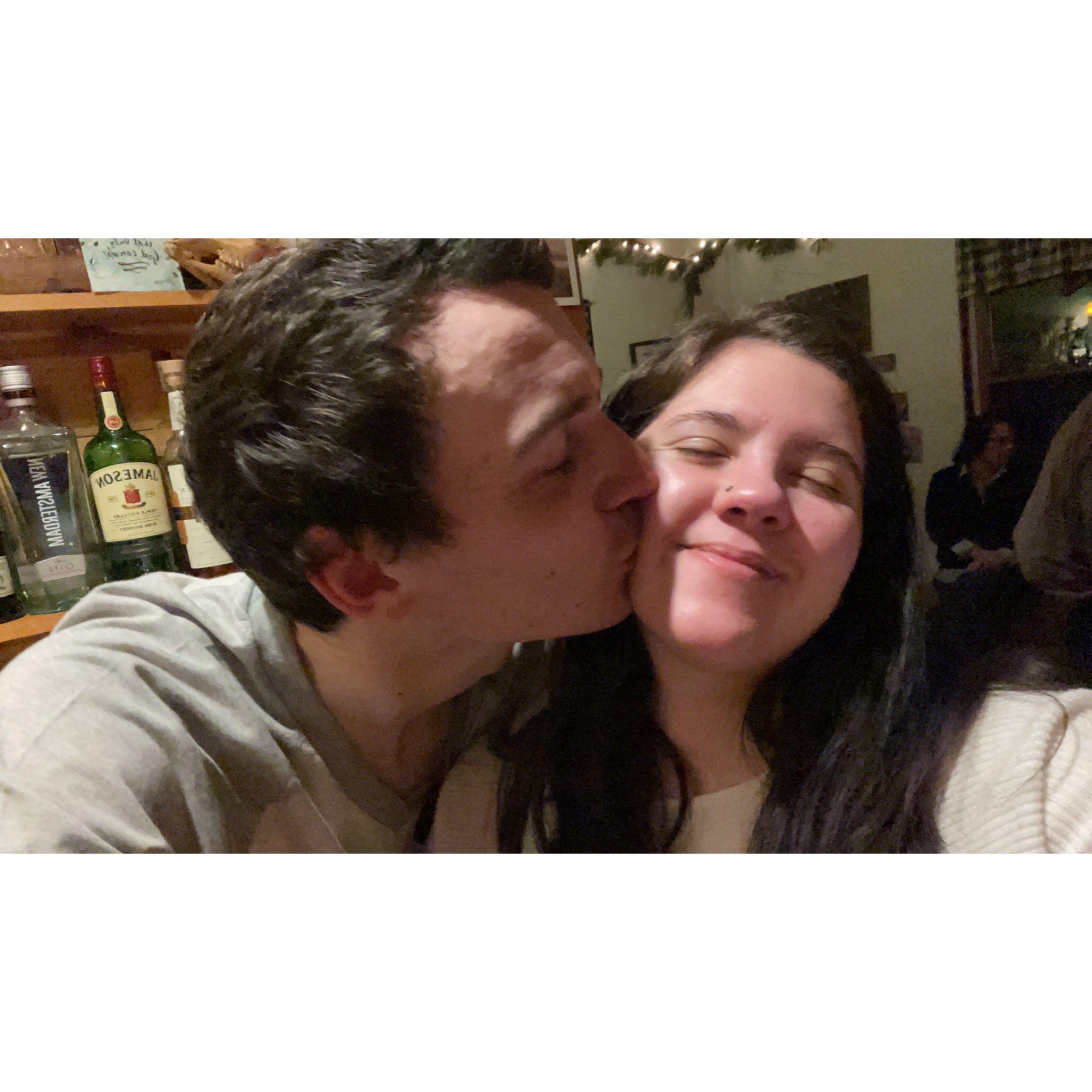 Our second New Years Eve together