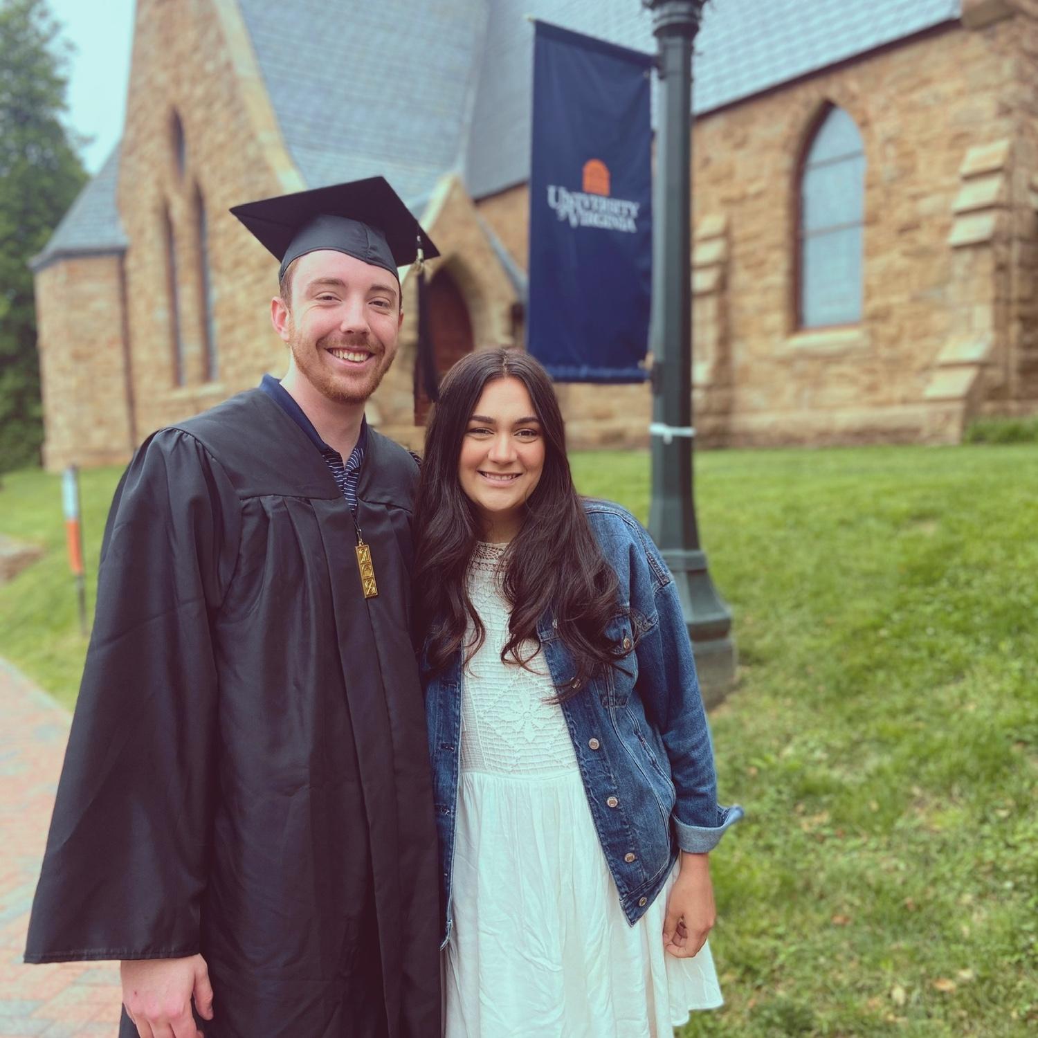 Lucas's MBA graduation, Morgan loves his analytical side, he's so smart.
