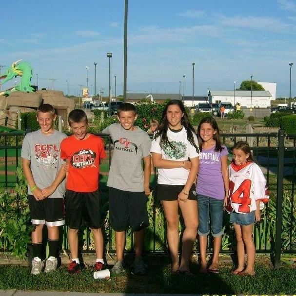 Bret's 11th Birthday
Aidan, Bret, Noah, Logan, Payton & Eva