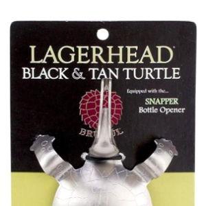 Brutul 1011 Black And Tan Turtle Beer Layering Tool, Stainless Steel