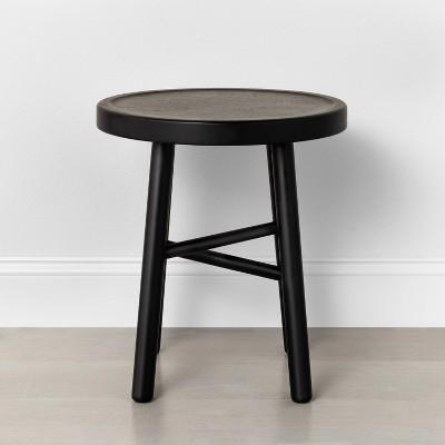 Shaker Accent Stool Black - Hearth & Hand™ with Magnolia