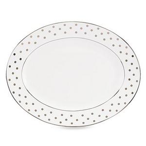 kate spade new york Larabee Road™ Platinum 13-Inch Serving Platter