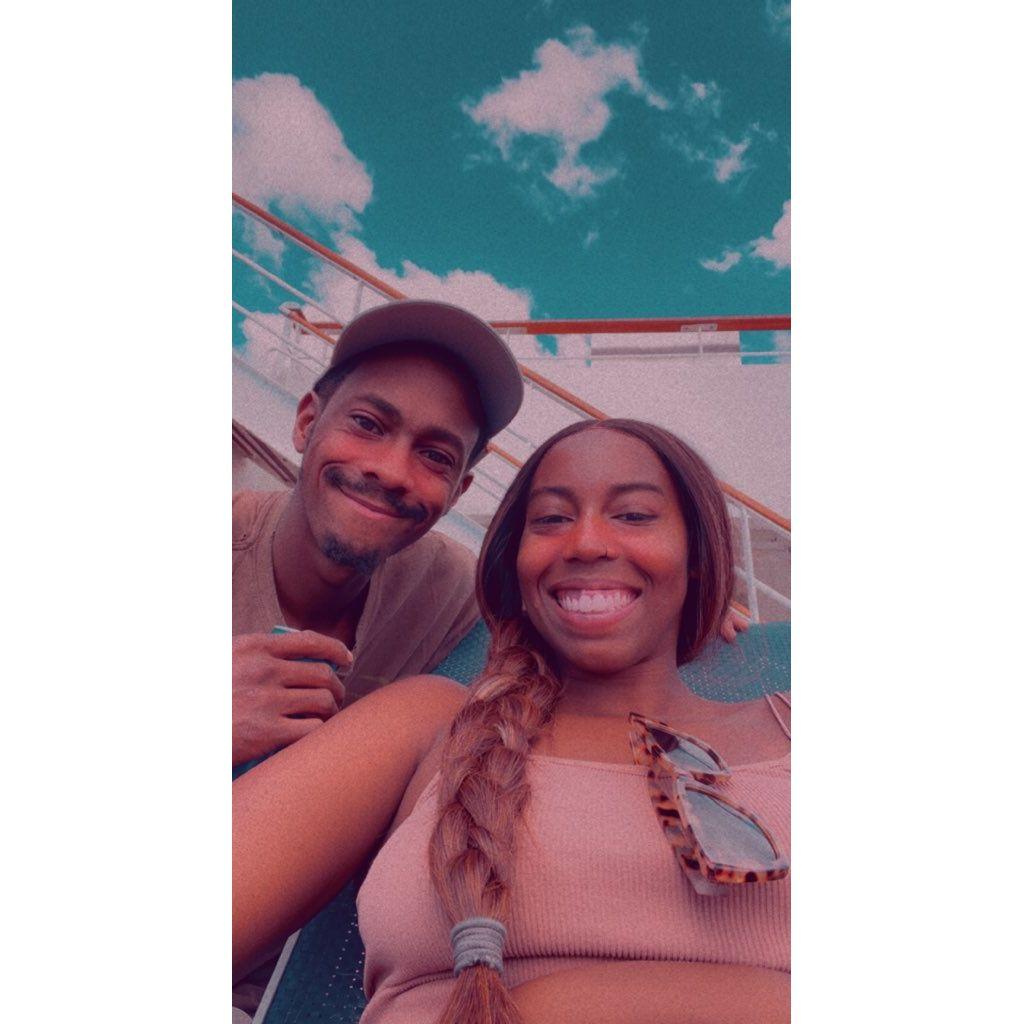 Enjoying life together in the Bahamas