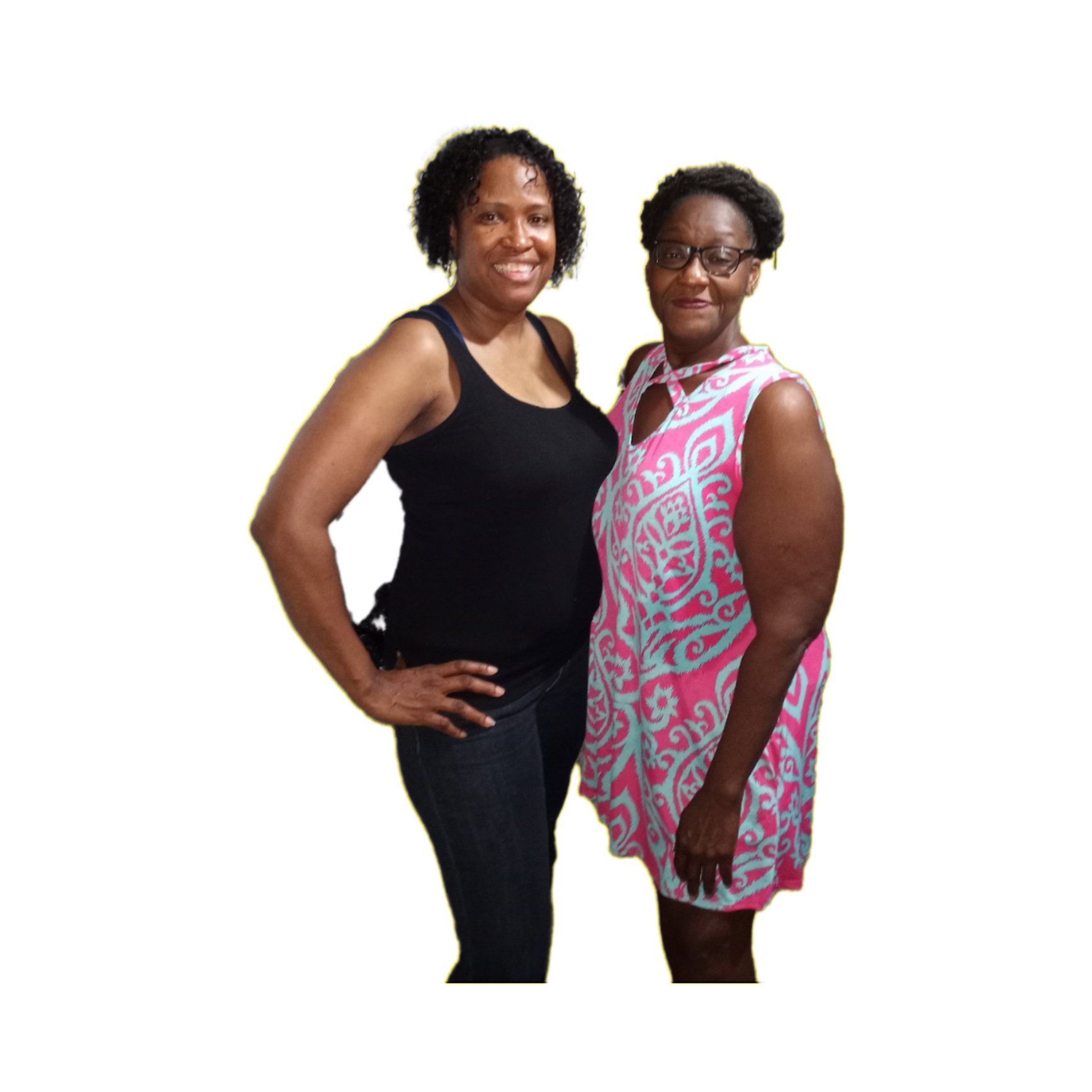 Vacation in Trini, childhood friend Roxanne.