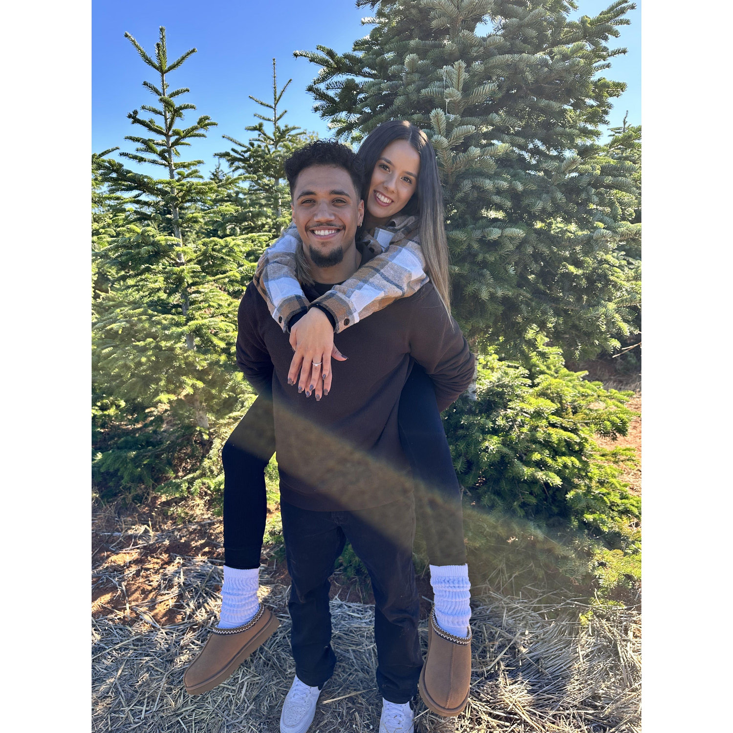 The day he proposed!