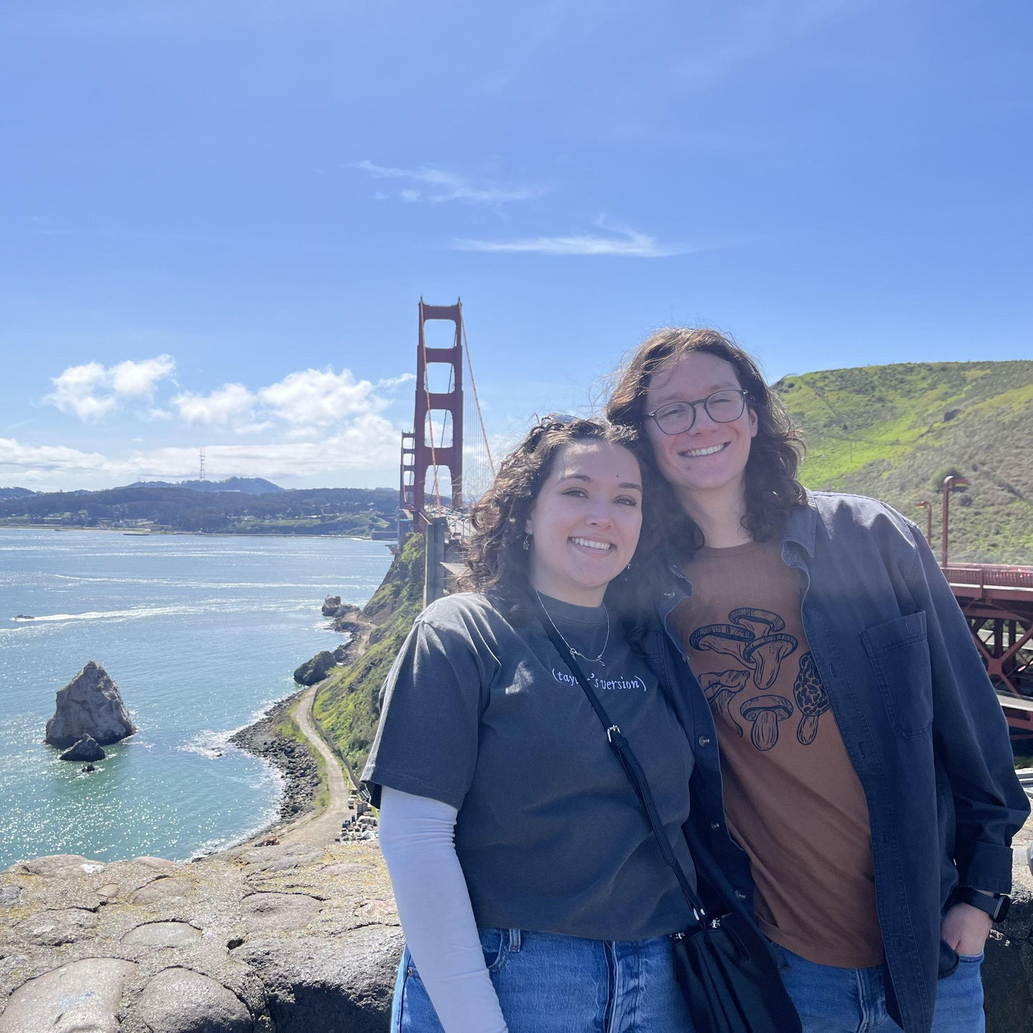 Golden Gate Bridge in San Francisco, California. March 2024