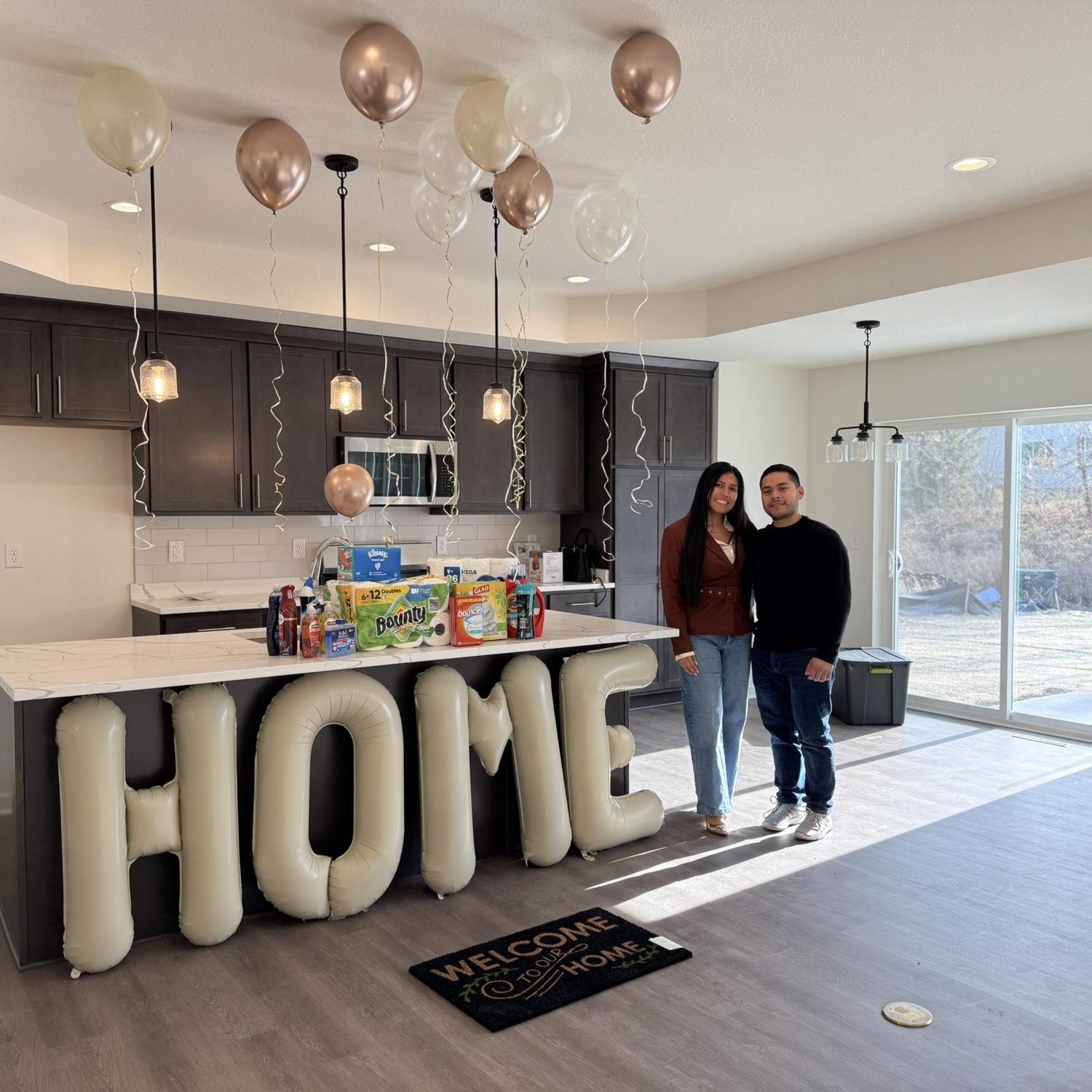 Our first home. Fun fact: Damaris was our real estate agent!