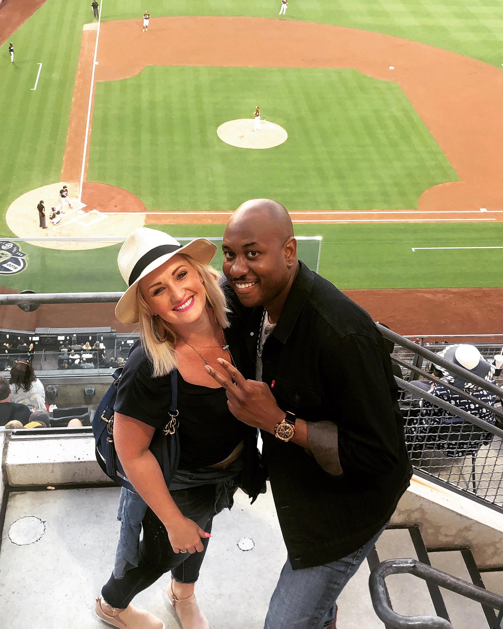Padres Stadium Date night!