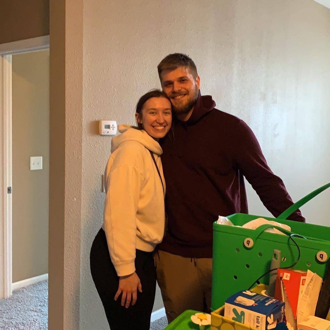 First apartment together!! May 1, 2023