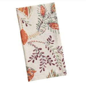 Screen Printed Cotton Blend Napkin Set of 2 - World Market