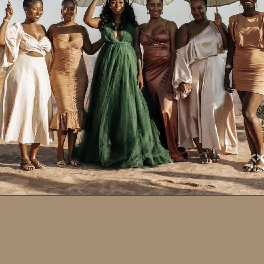 Guest attire example that align with our garden party theme!