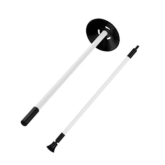 KINGTOP Golf Flagstick, Practice Putting Green Flag Stick for Yard, Golf Pole Pin Flagpole, Portable 2-Section Design, All 3 Feet