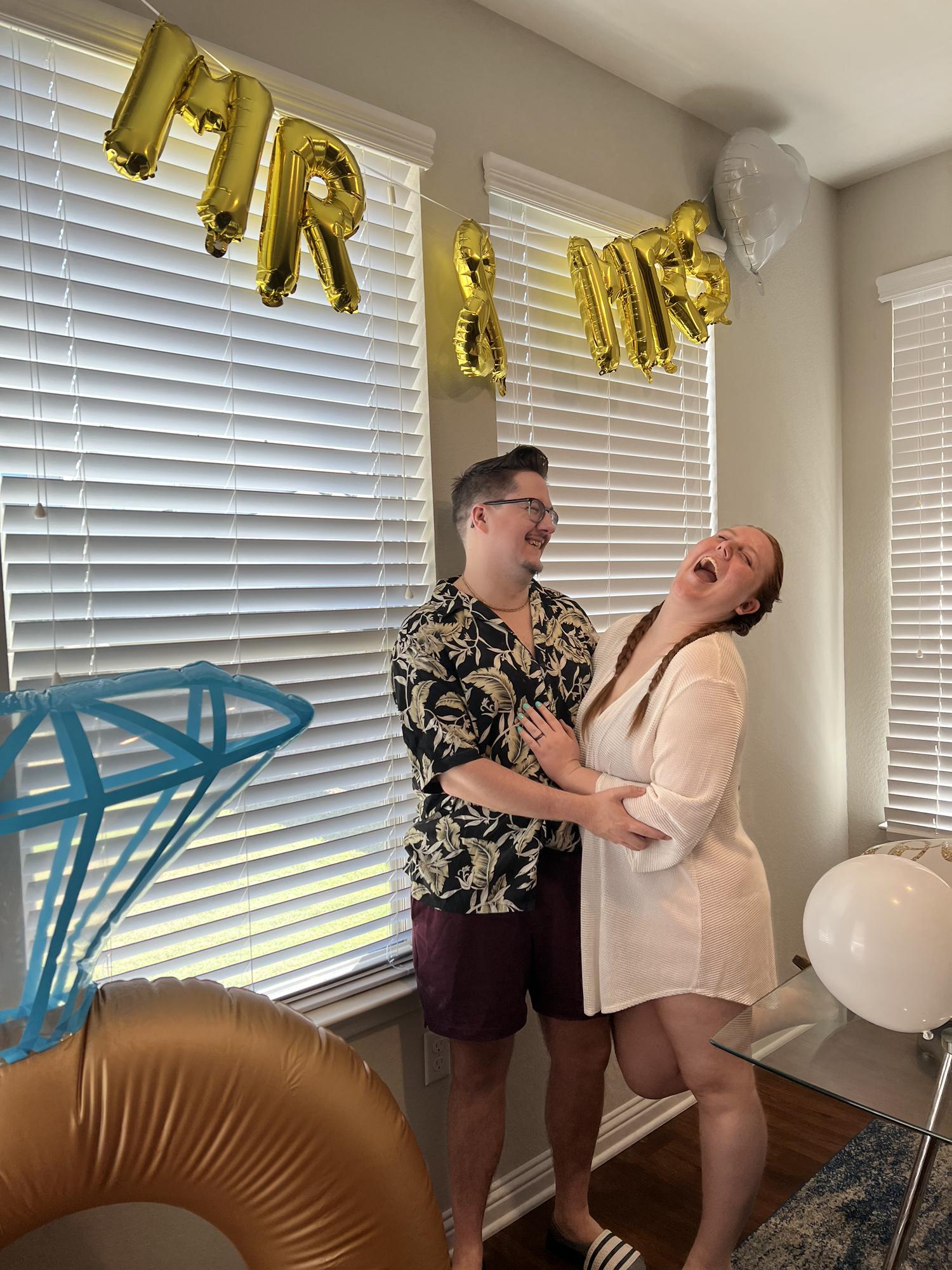 Our surprise engagement party!