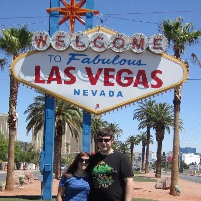 2011 - Our first time in Vegas together