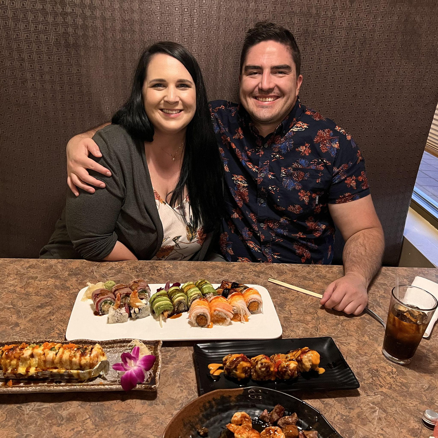 Sushi, a date night favorite!