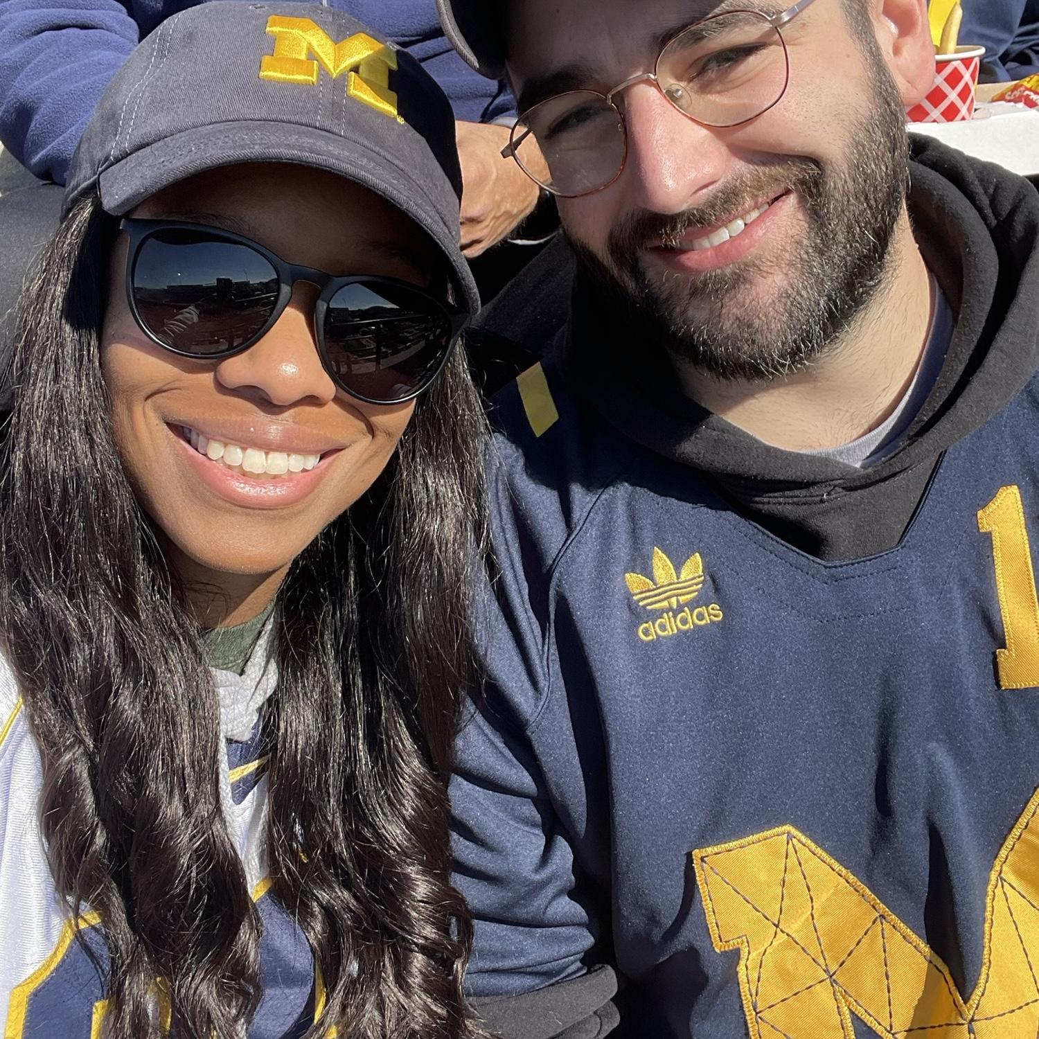 Got to enjoy Michigan's 1,000th win!