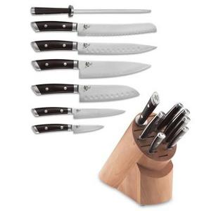 Shun Kaji 8-Piece Knife Block Set