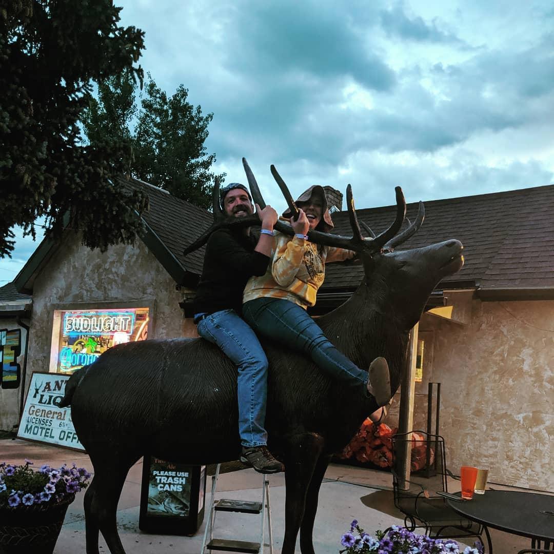 "Get on the mooooose"
Whitecliff, CO for a bluegrass festival
Summer 2019