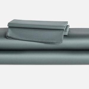 Luxe Sateen Core Sheet Set Aegean - Queen | Brooklinen