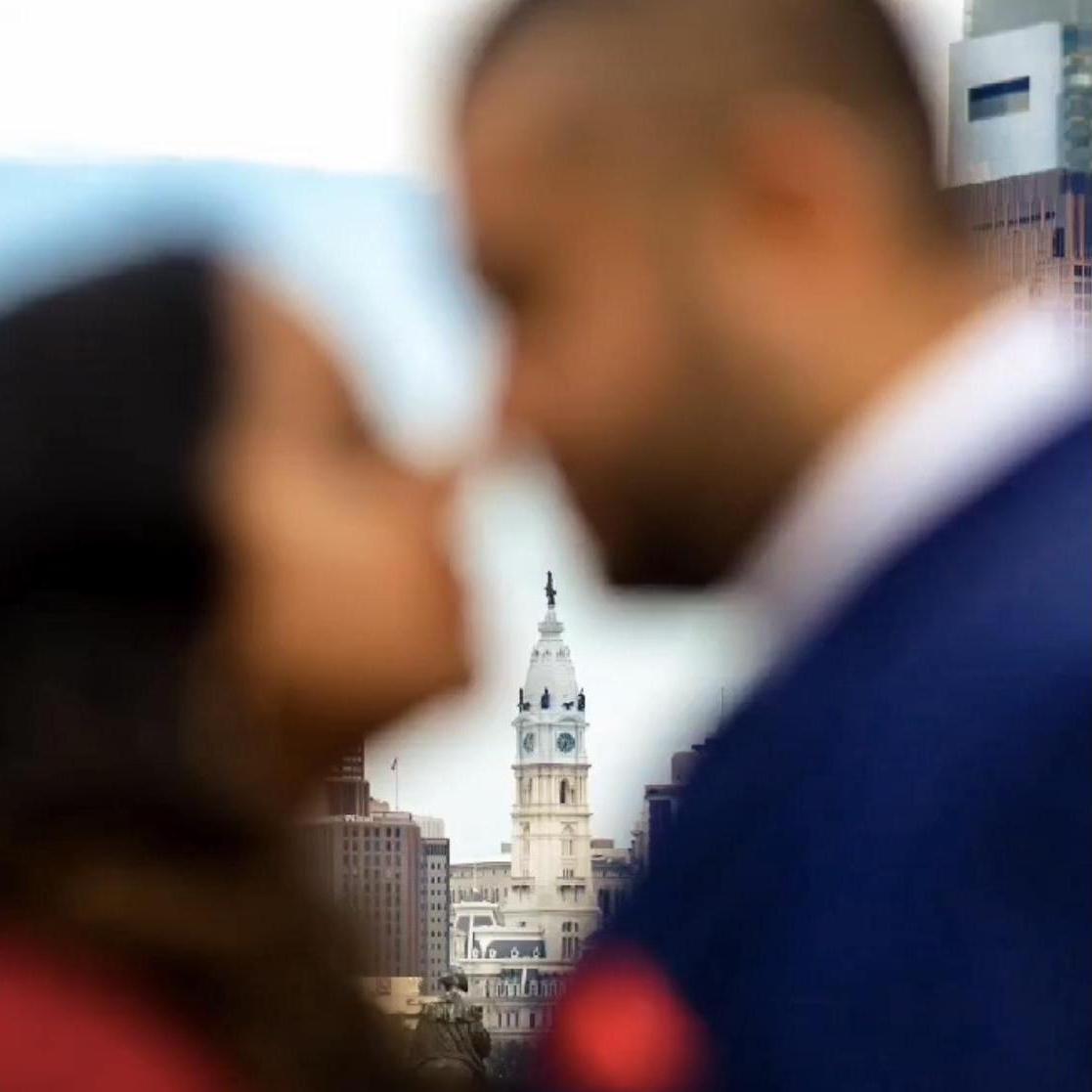 The city of Philadelphia where they fell in love!