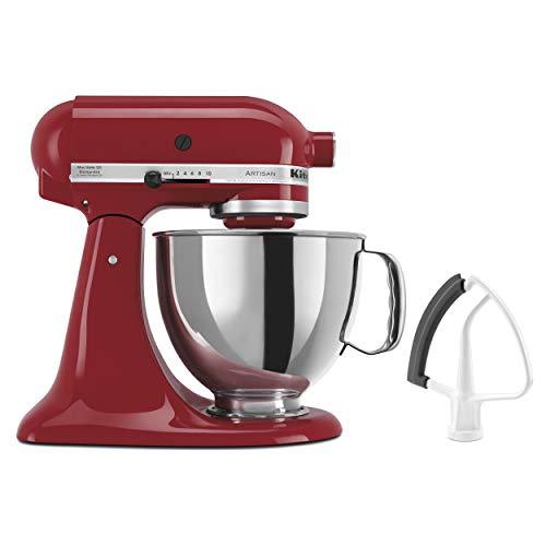 KitchenAid KSM150FEER Artisan Bundle Stand Mixers, 5 quart, Empire Red