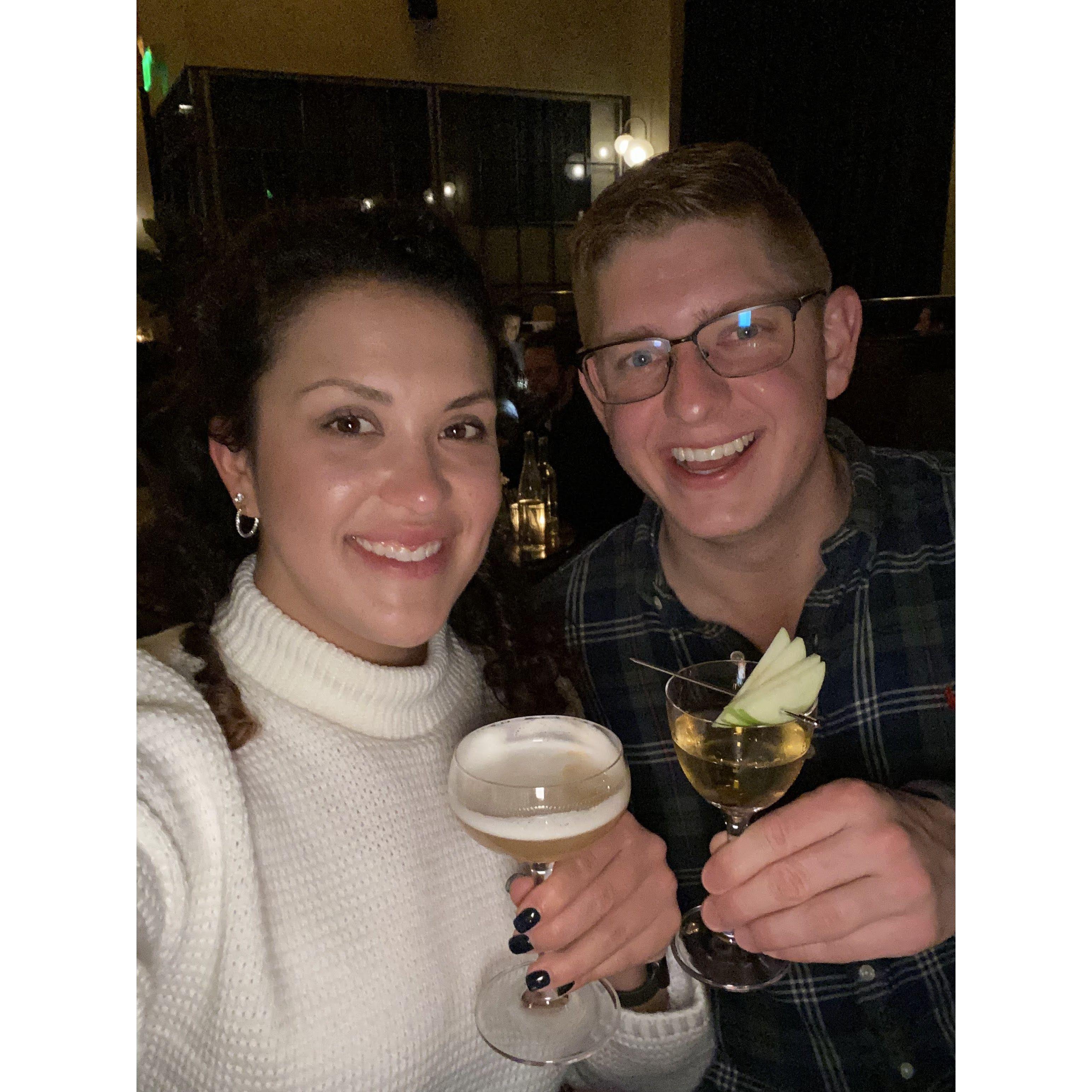 At Jacob's favorite Bar; Death & Co in Denver, CO