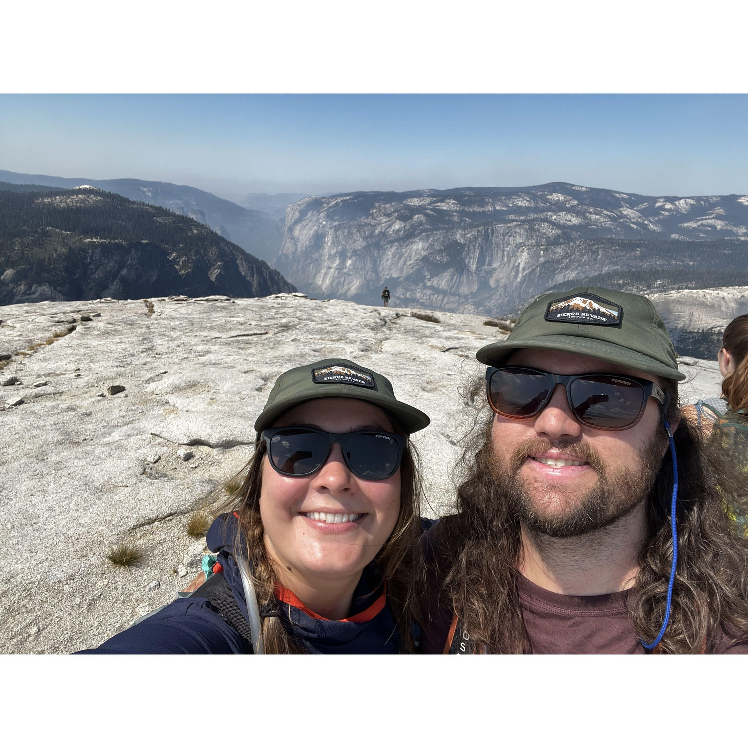 Taken from the top of Half Dome!