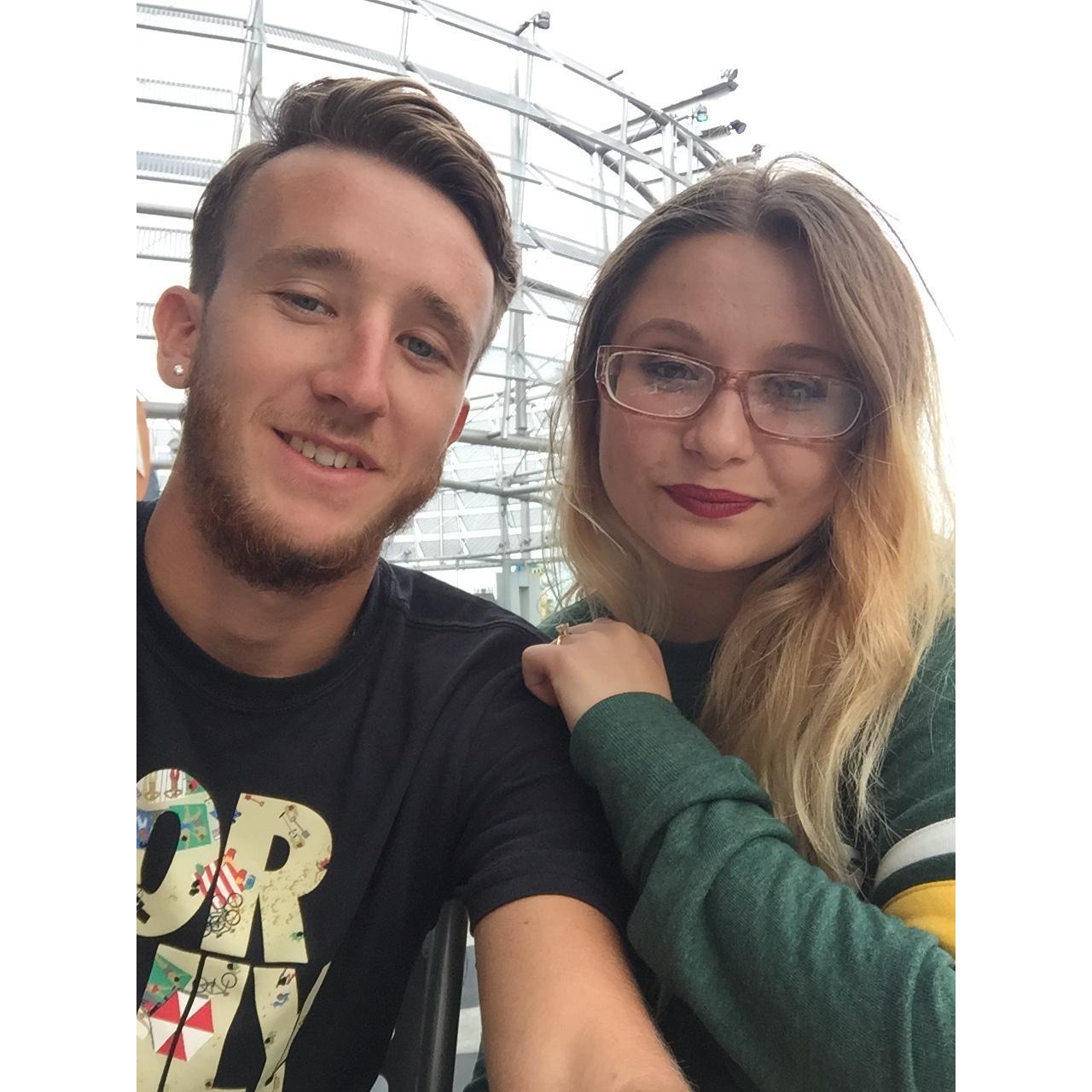 Halloween Horror Nights. Where we spent our 4th year anniversary