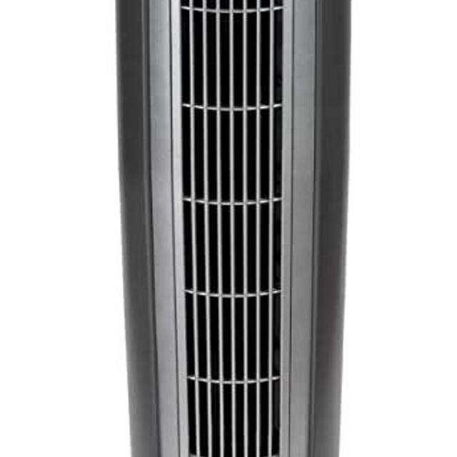 Lasko Portable Electric 42" Oscillating Tower Fan with Fresh Air Ionizer, Timer and Remote Control for Indoor, Bedroom and Home Office Use, Silver 2551