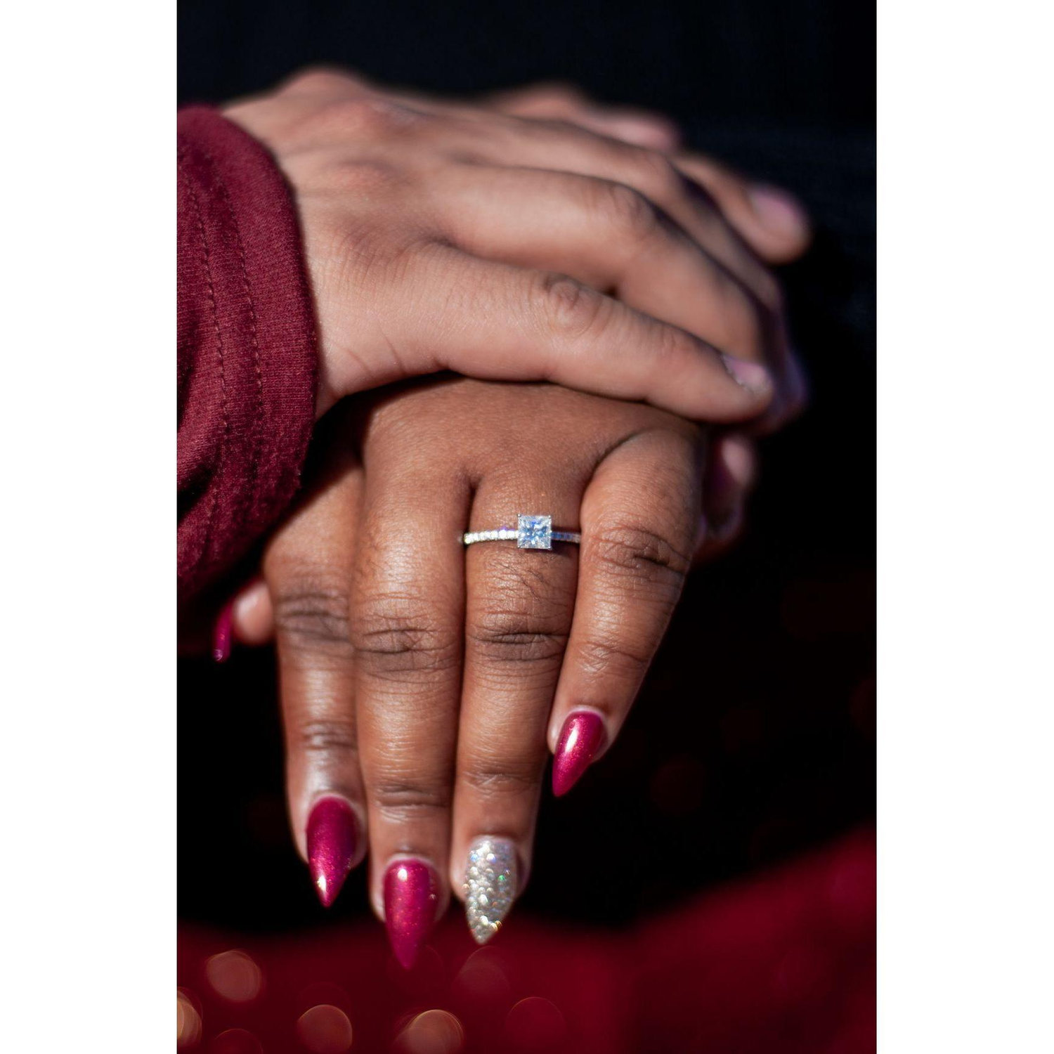 The ring *bling bling bling*!