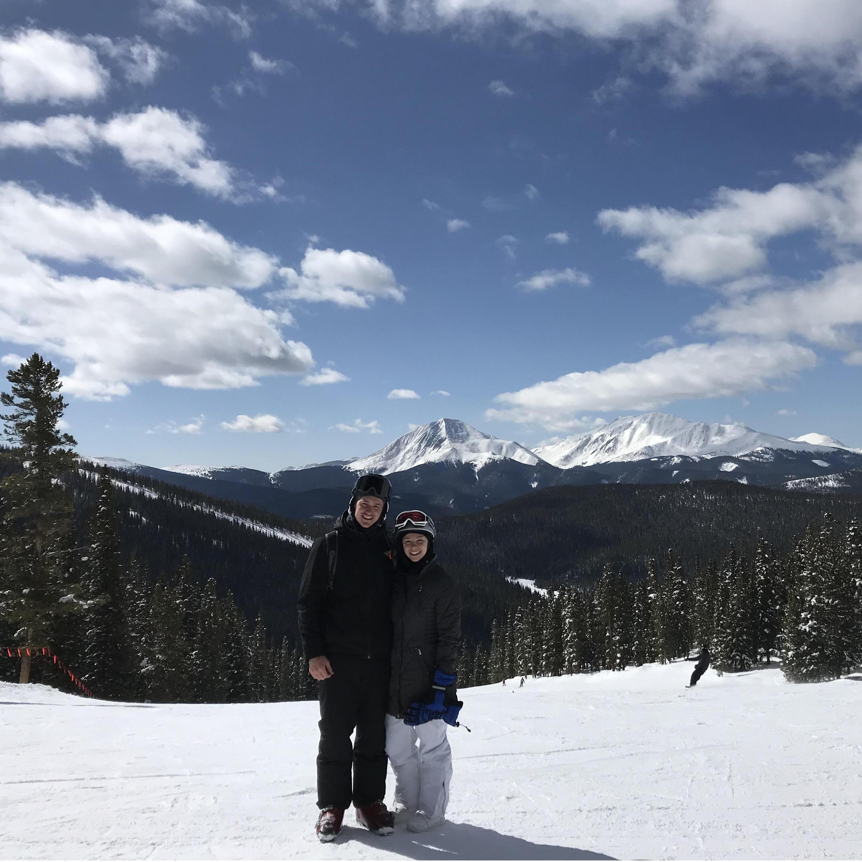 Skiing Breckenridge, CO