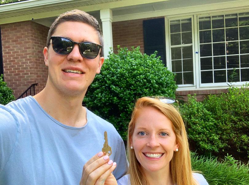 Our first home, June 2020