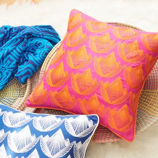 Lotus Decorative Pillow