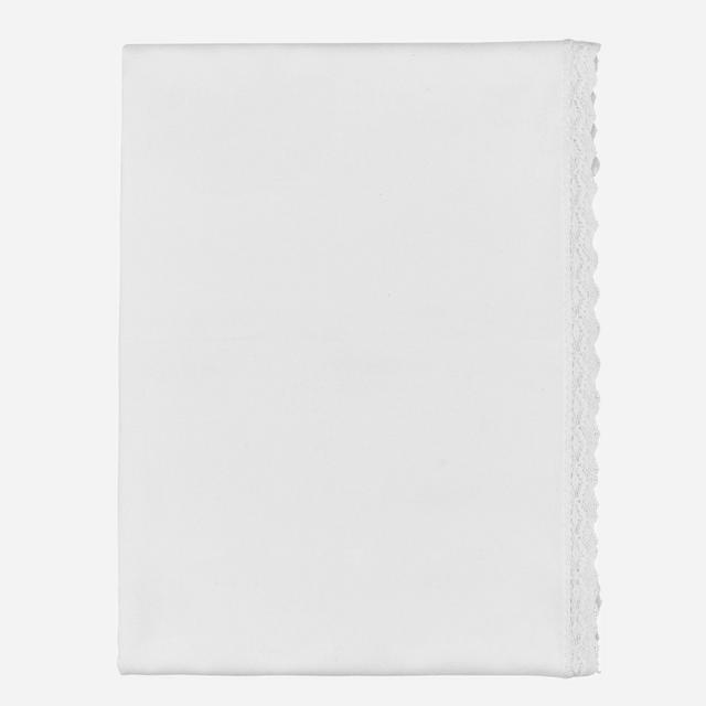 Heather Taylor Home, Lace White Tablecloth