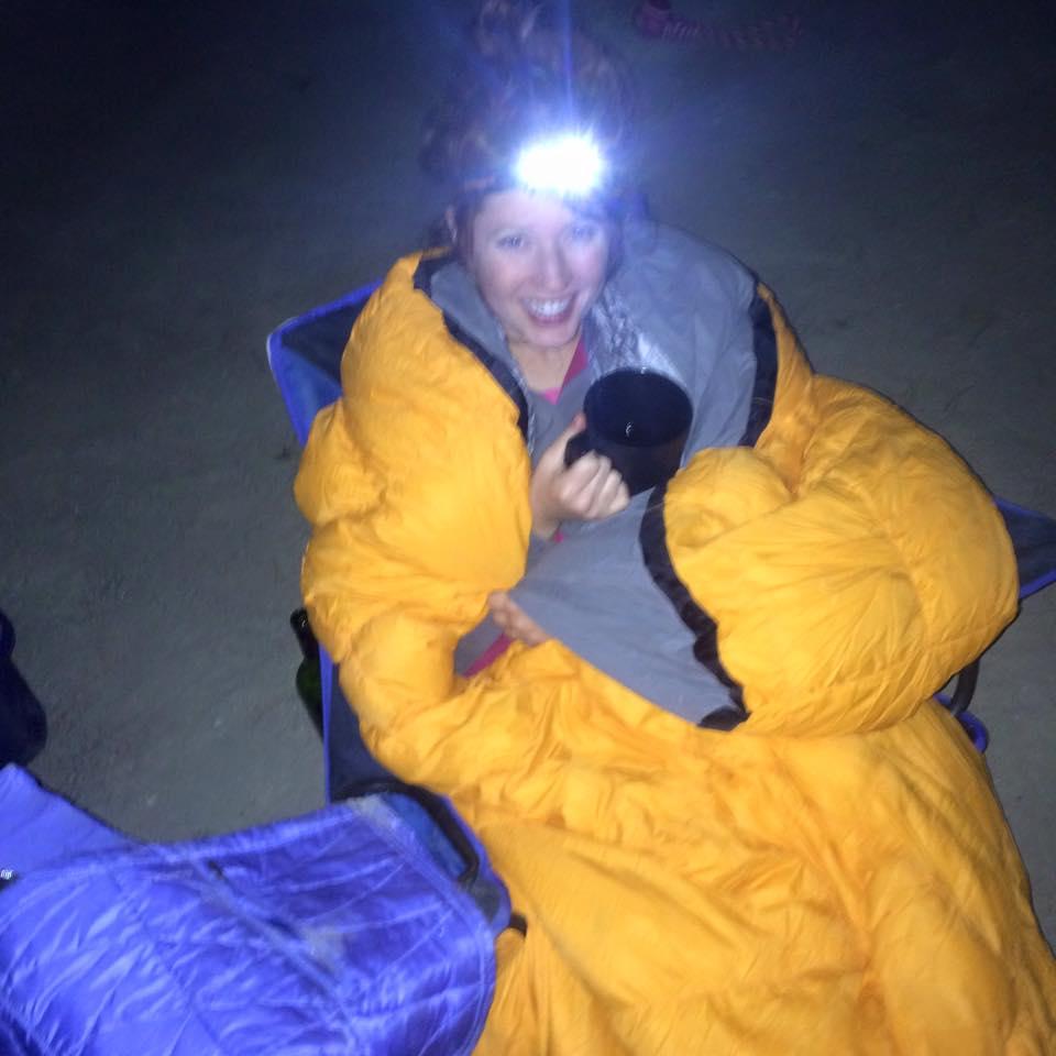 First time Steve took Carrie Anne Camping