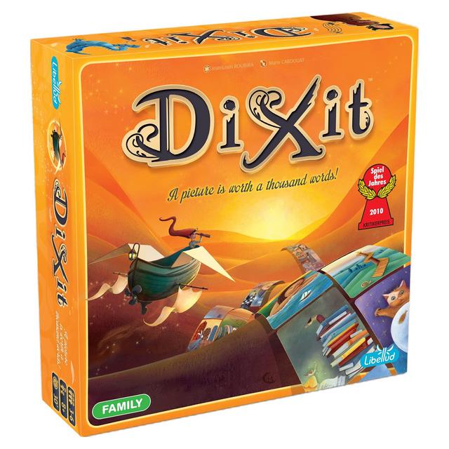 Dixit Board Game | Storytelling Game for Kids and Adults | Fun Family Board Game | Creative Kids Game | Ages 8 and up | 3-6 Players | Average Playtime 30 Minutes | Made by Libellud