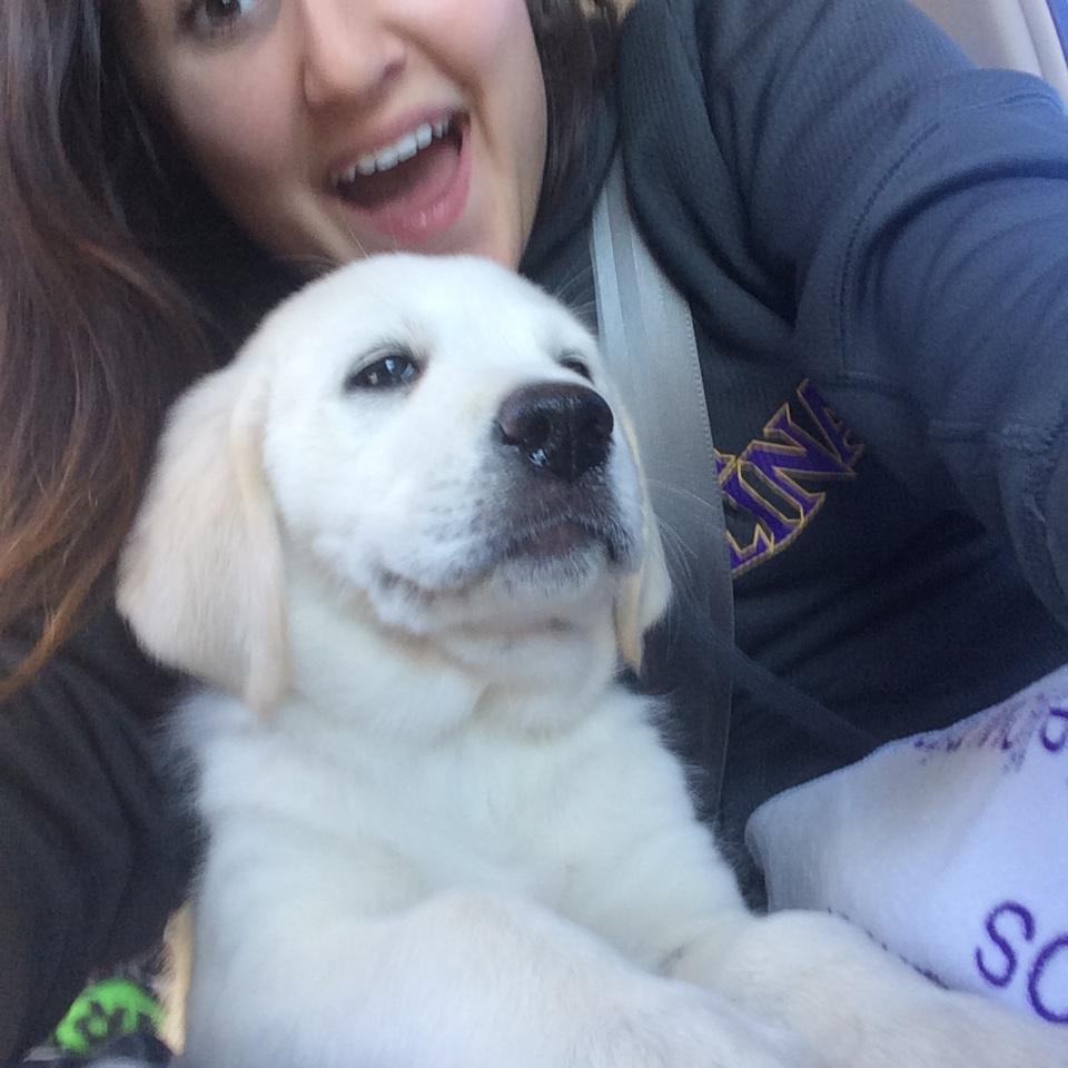 She’s the sweetest and best thing to come into our lives.