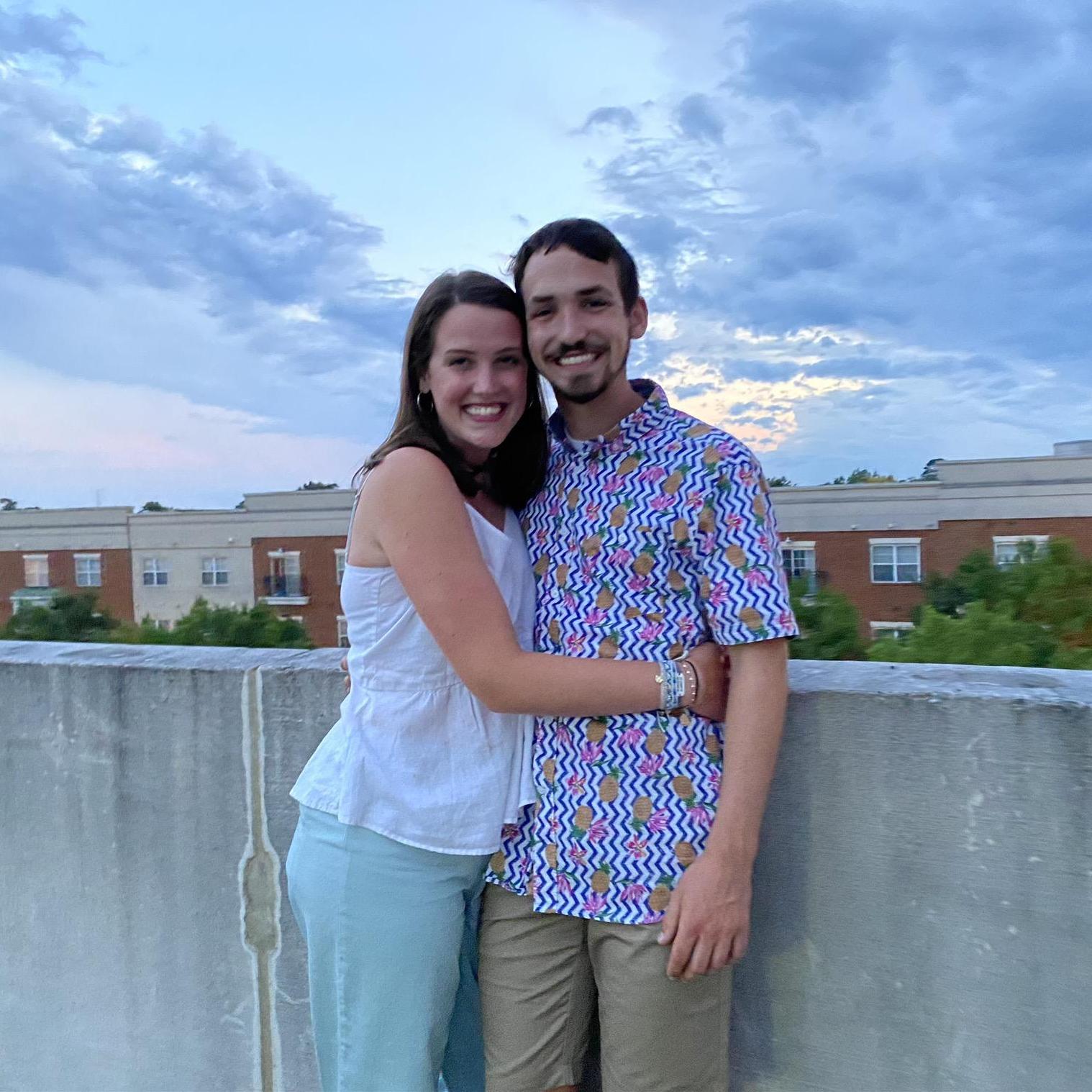 The summer we interned together, we enjoyed all the date nights we could!