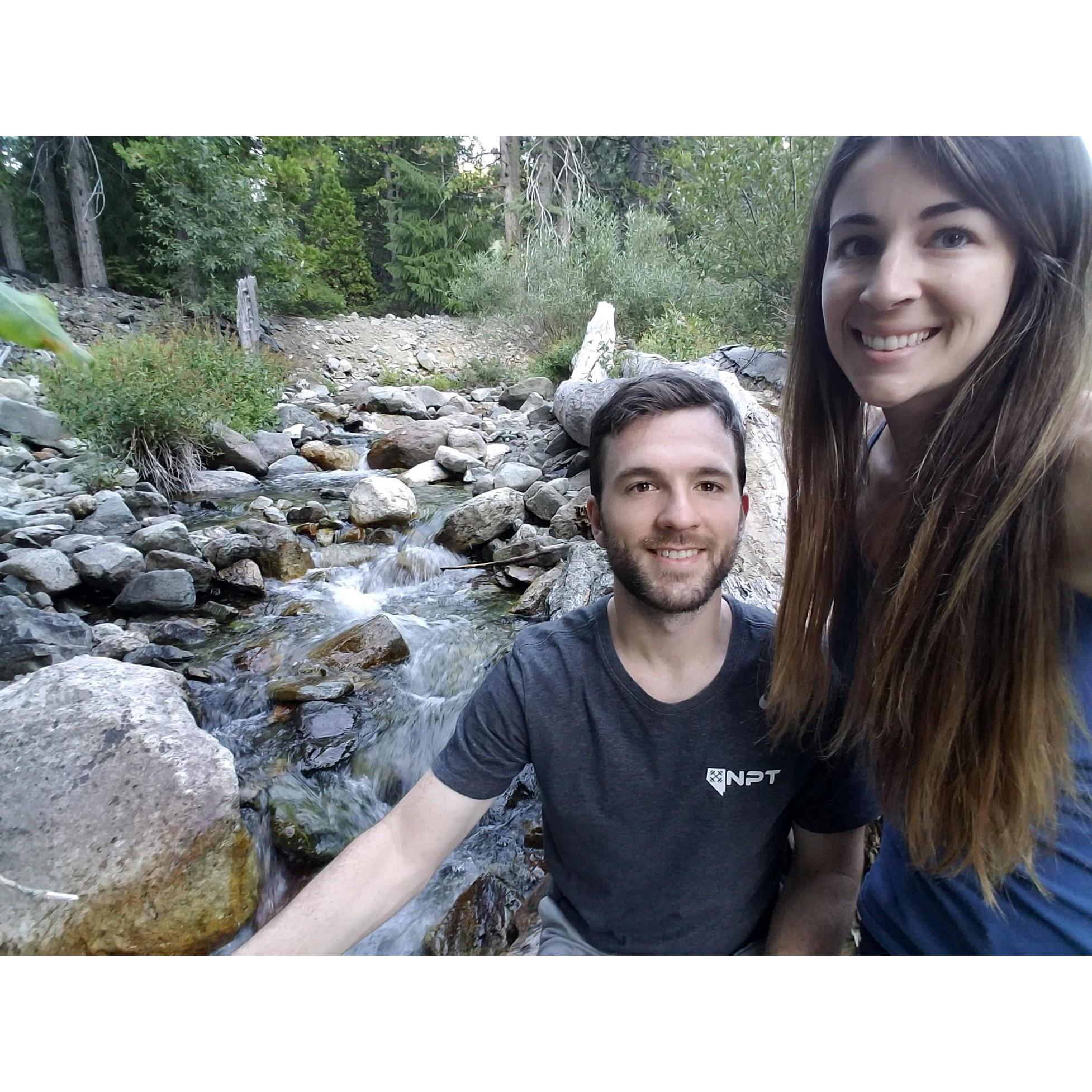 One of MANY camping trips