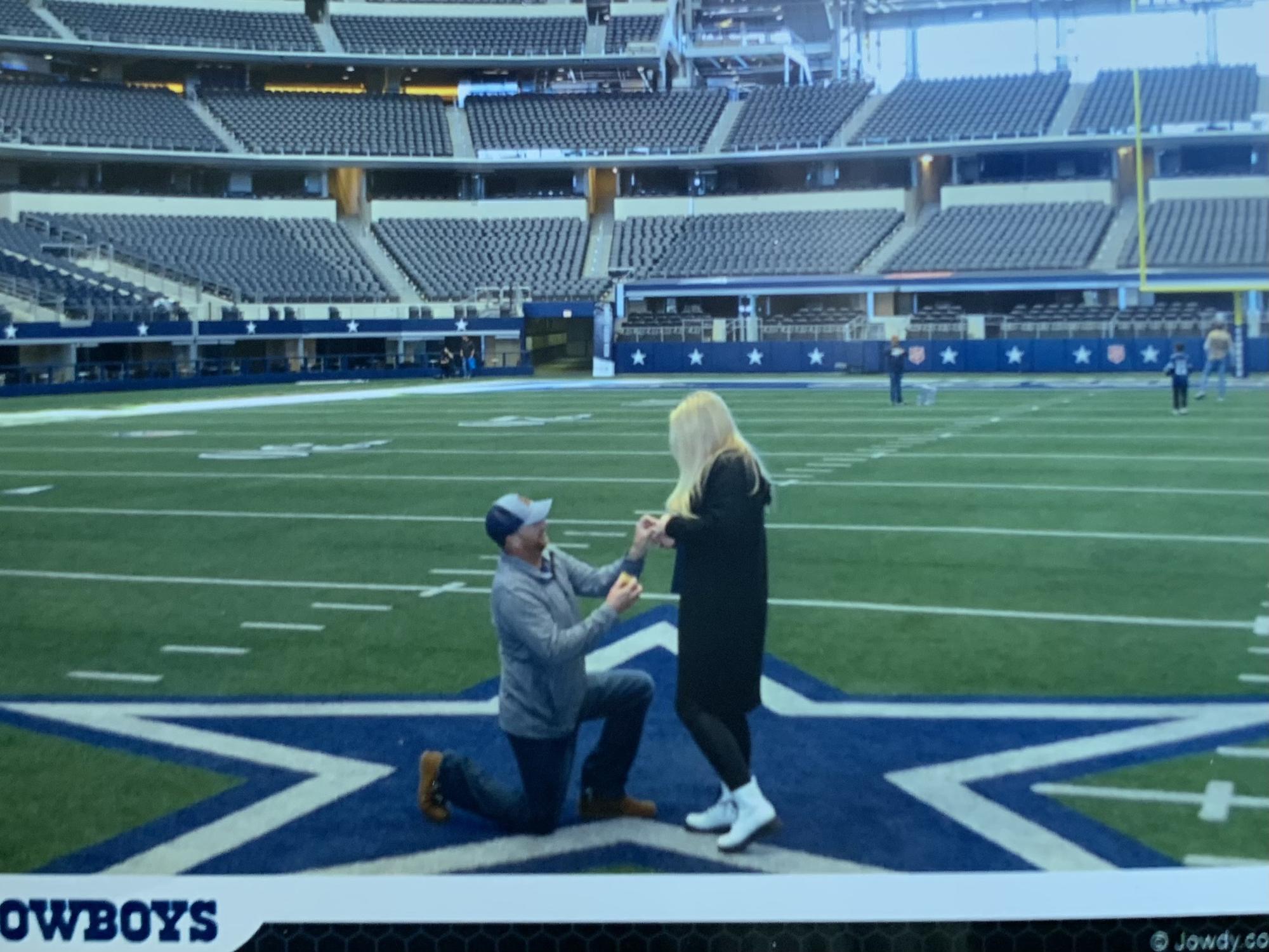 She said YES!!