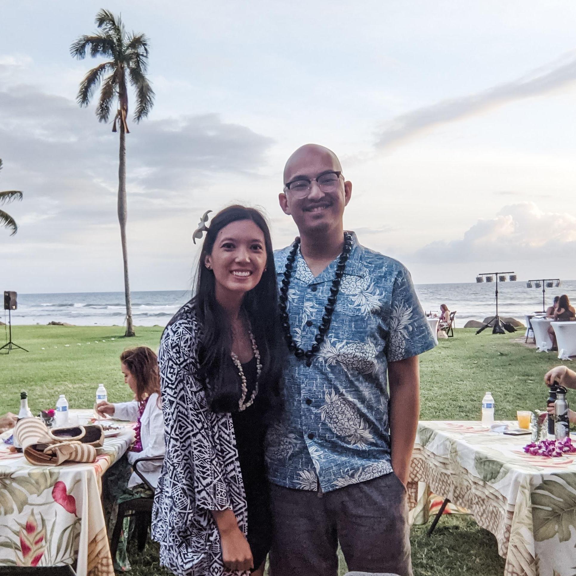 Our first luau! Maui, Hawaii. March 25, 2021