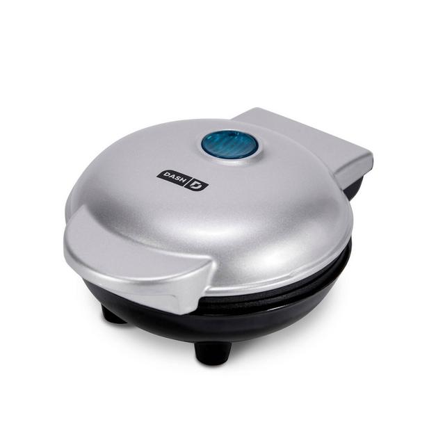 Dash Mini Waffle Maker - Silver