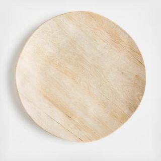 Faux Bois Melamine Salad Plate, Set of 4