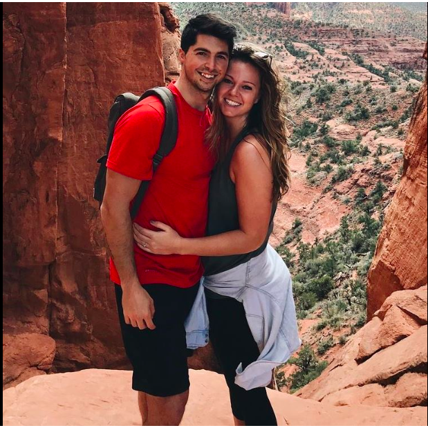 Hiking Cathedral Rock in Sedona, AZ.