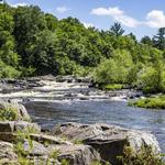Swimming at Big Falls