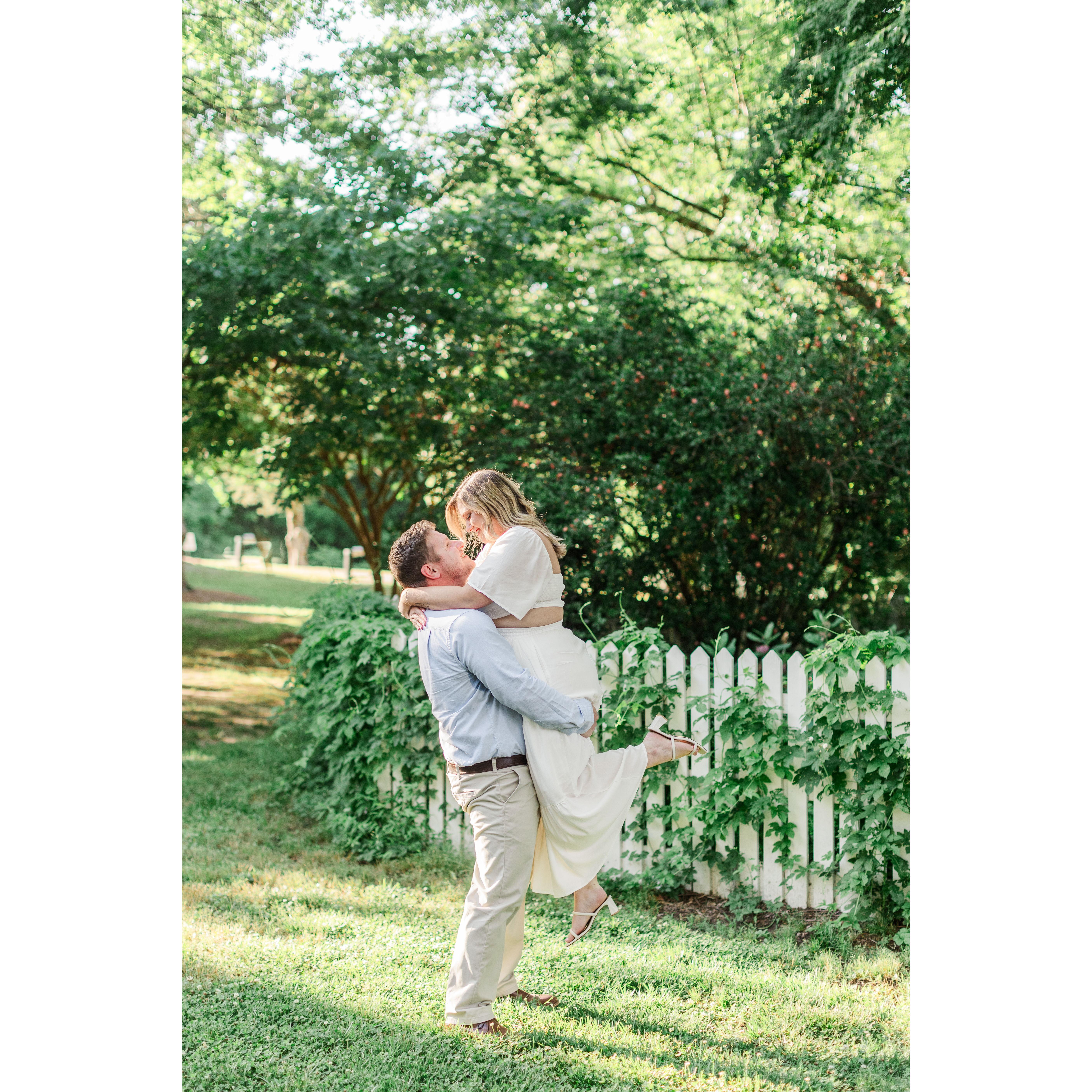 Engagement session captured by Amanda Nicole Photography